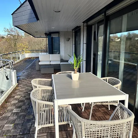 Appartement Luxury Wellness Mit Schlossblick - Sauna & Whirlpool Lahnstein