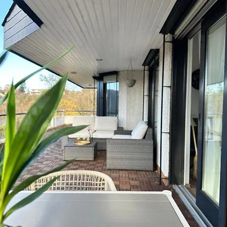 Luxury Wellness Mit Schlossblick - Sauna & Whirlpool * Lahnstein