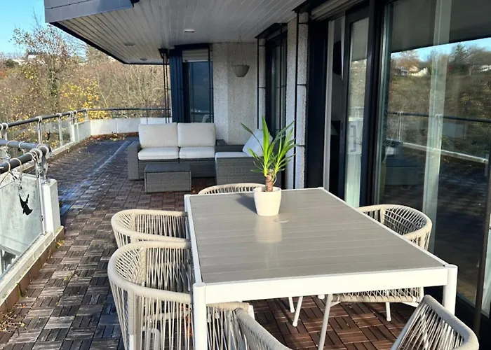 Apartamento Luxury Wellness Mit Schlossblick - Sauna & Whirlpool Lahnstein