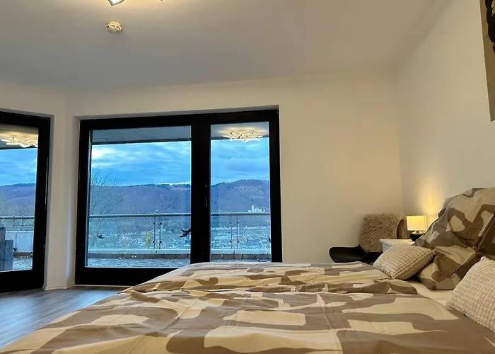 Apartamento Luxury Wellness Mit Schlossblick - Sauna & Whirlpool Lahnstein